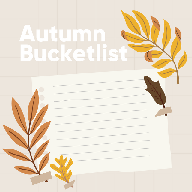 The Ultimate Autumn Bucket List