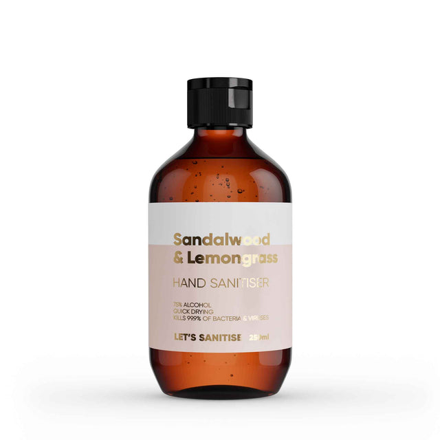 Sandalwood and Lemongrass Hand Sanitiser Mist Refill - 250ml